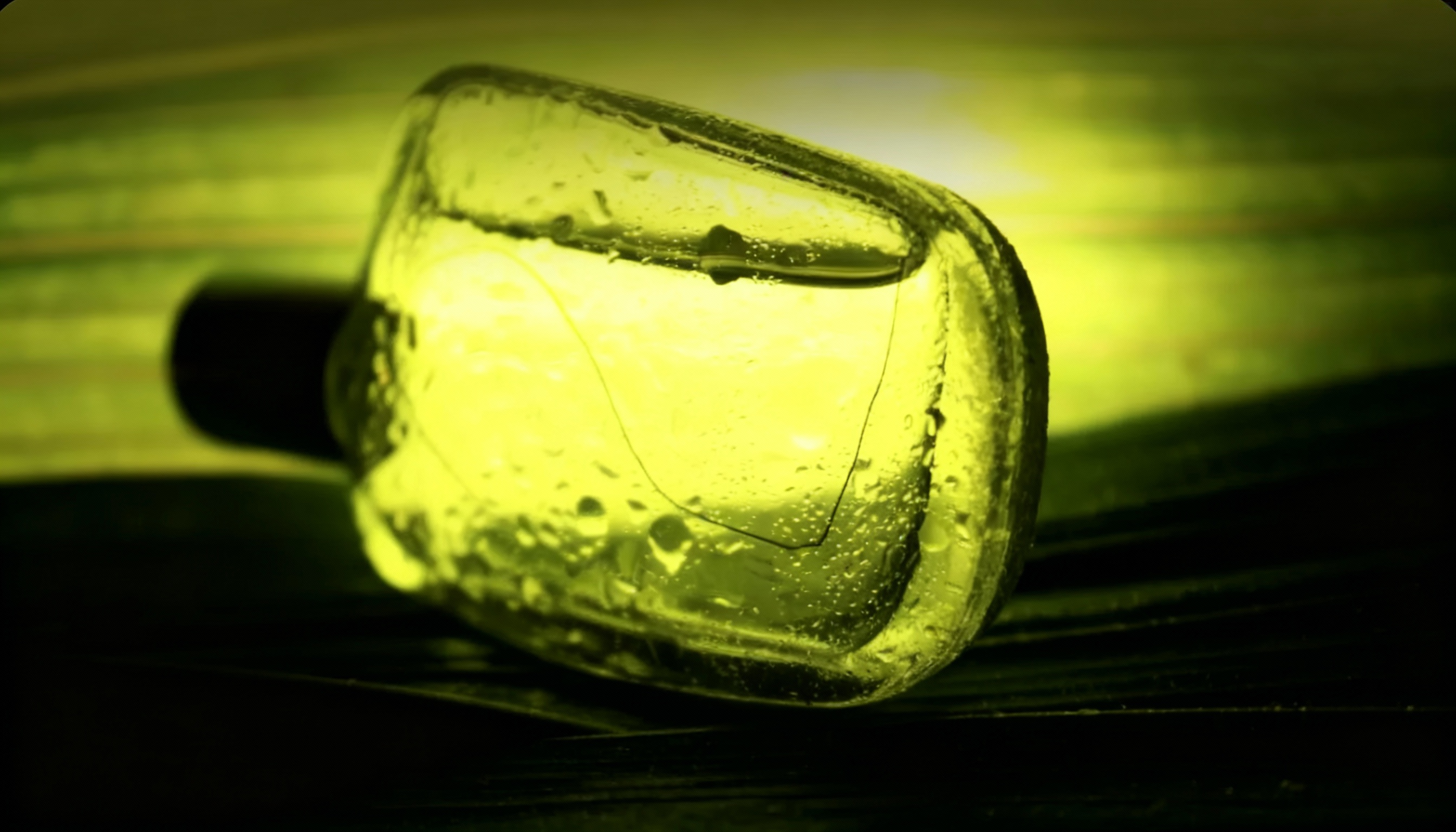 Symbolic green elixir bottle representing talent unlock - TalentBuzz hero background